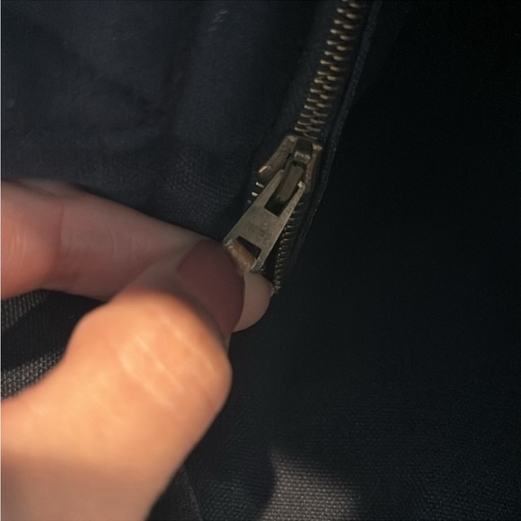 Hermes Toile Fourre-Tout PM. In good used condition. Distress look. - Picture 9 of 11